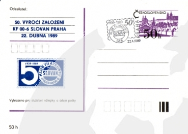 CDV 192 XXV / 89 - CZ 1989 04 001 ●